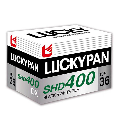 Lucky SHD 400 135-36 Black & White Negative Film